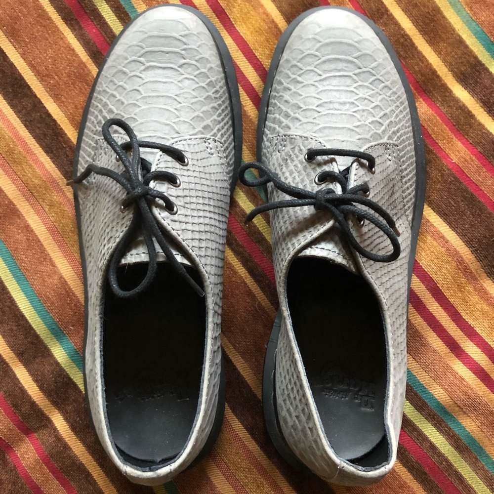 Dr. Marten grey shoes